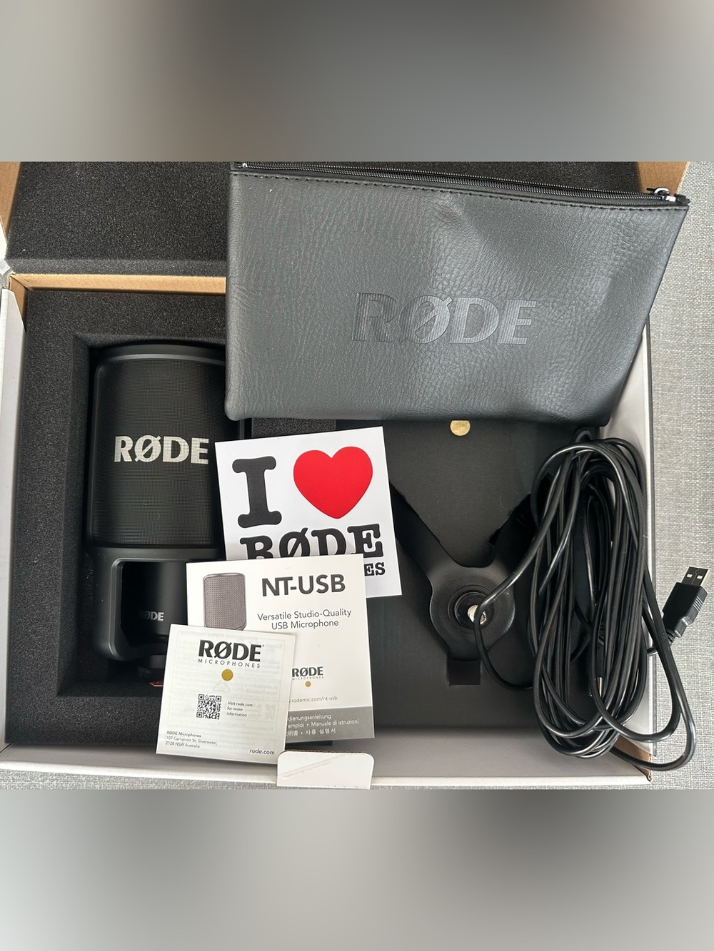 RODE NT-USB Studio-Quality USB Microphone - Picture 3 of 6